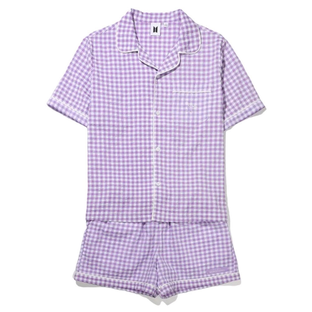 BTS 2021 MUSTER SOWOOZOO PURPLE PAJAMA SET (NO PHOTOCARDS) - BRAND NEW